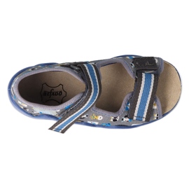 Zapatos befado amarillo niño 350P034 azul 1