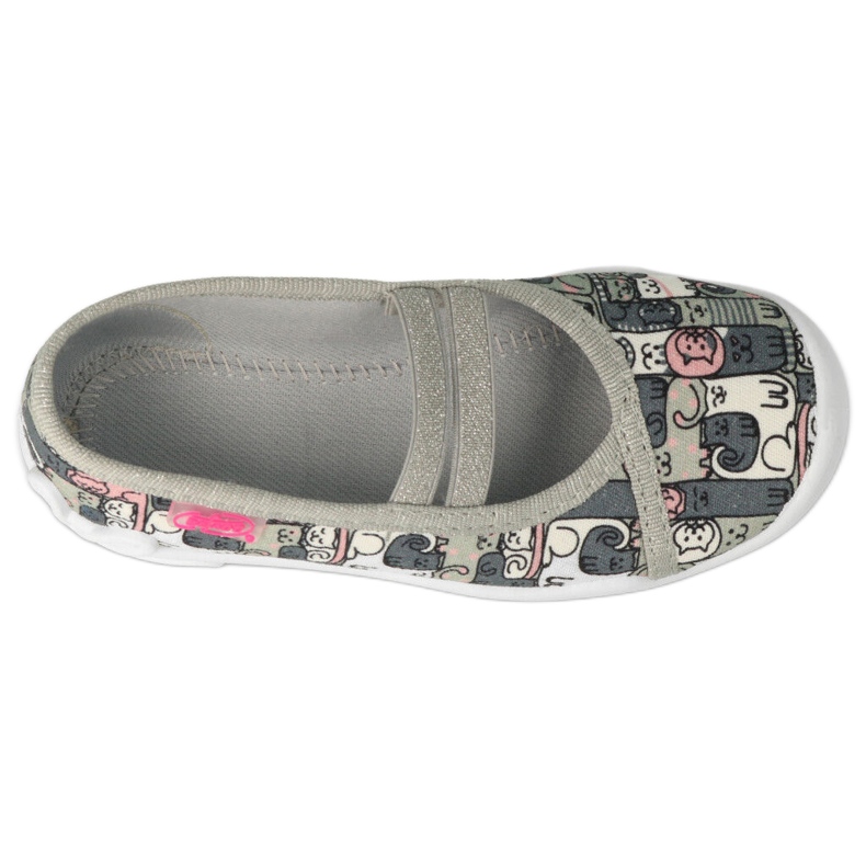Zapatos befado niño 116X315 rosado gris 3