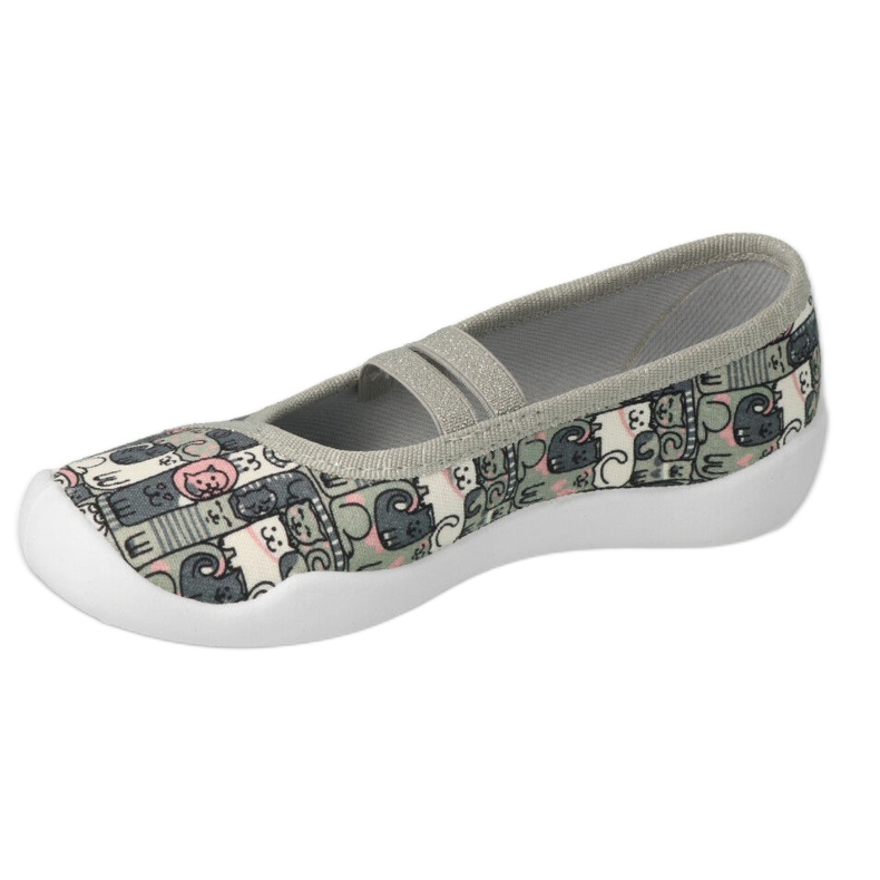 Zapatos befado niño 116X315 rosa gris 2
