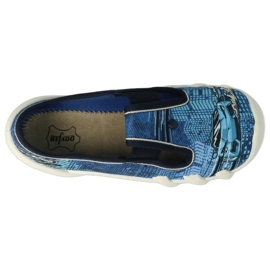 Zapatillas para niños Befado 290x270 Blue-cubo azul 2