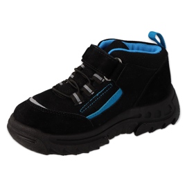 Zapatos befado niño negro / turquesa 515X002 4