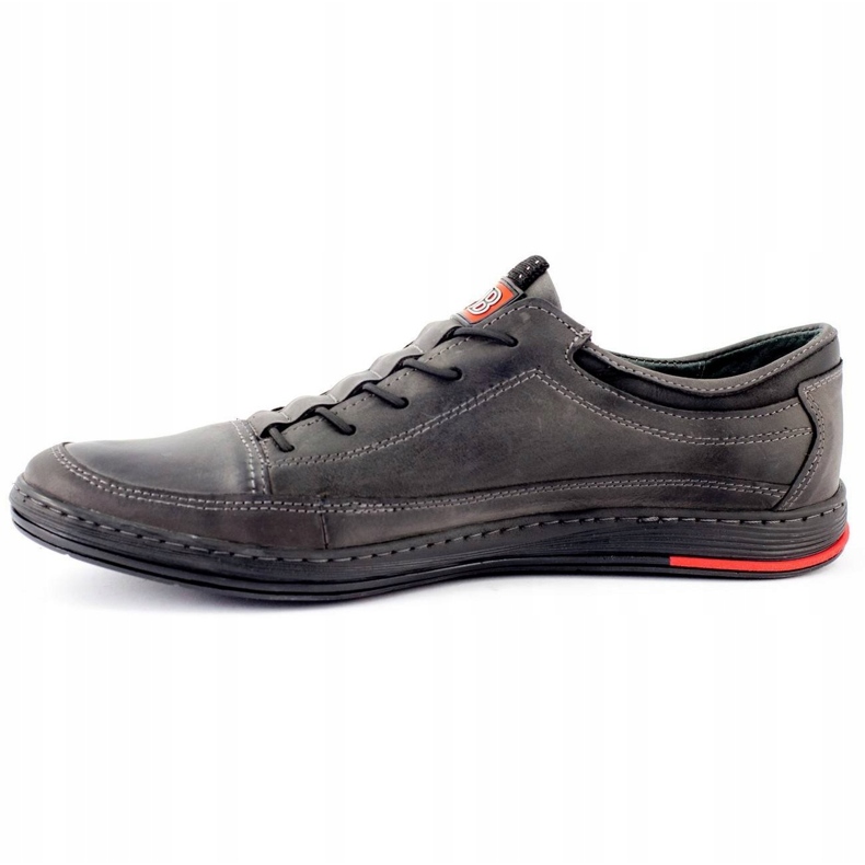 Polbut Zapato casual hombre gris piel K22 1 Polbut Zapato casual hombre gris piel K22 1