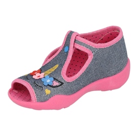 Pantuflas infantiles befado 213P134 rosa 2