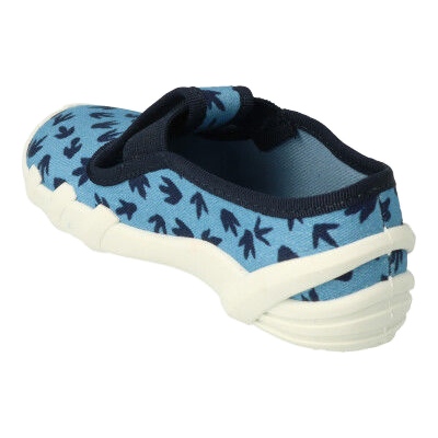 Pantuflas infantiles befado 290X268 azul con motivos azul marino 2