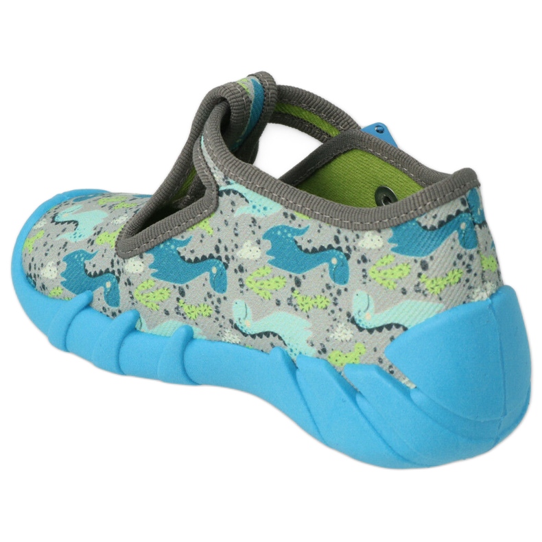 Zapatos befado niño 110P465 azul gris verde 2