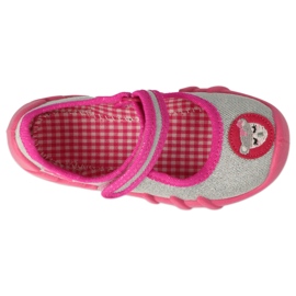 Zapatos befado para niños mm 109P251 rosado plata 4