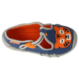 BEFADO S.A. Zapatos befado niño 110P462 azul naranja gris 3