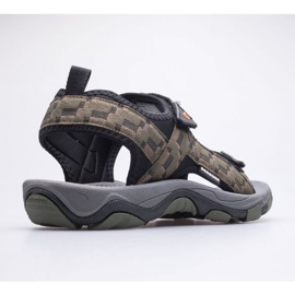 Bergson Benue Hiking M BRG00127 sandalias de trekking verde 4