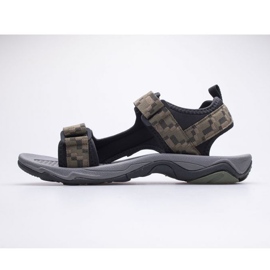 Bergson Benue Hiking M BRG00127 sandalias de trekking verde 5