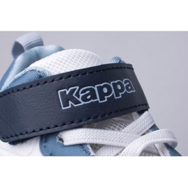 Zapatos Kappa Durban Pr K Jr 260894PRK-1064 blanco azul 2