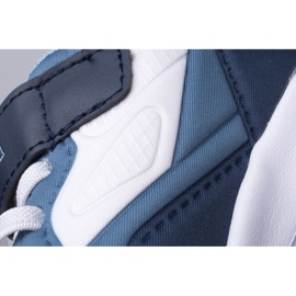 Zapatos Kappa Durban Pr K Jr 260894PRK-1064 blanco azul 3