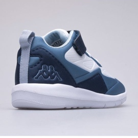 Zapatos Kappa Durban Pr K Jr 260894PRK-1064 blanco azul 4