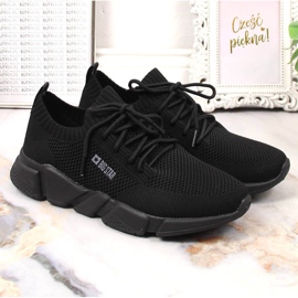 Zapatillas deportivas mujer negras Big Star JJ274269 negro 3