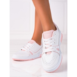 SHELOVET Calzado deportivo de moda blanco 2