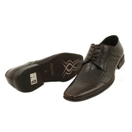 Zapatos formales para hombres 1063 Brown Domeno marrón 3