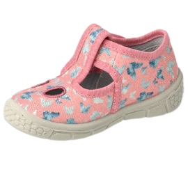 Zapatos befado niño 533P022 rosado plata 3