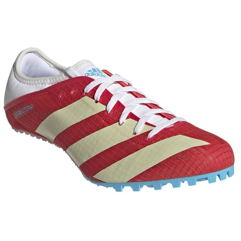 Zapatillas con pinchos adidas Sprintstar GY3537 rojo 1