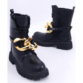 BM Botas con cordones Barkley Negro 7