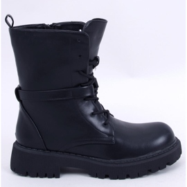BM Botas con cordones Barkley Negro 6