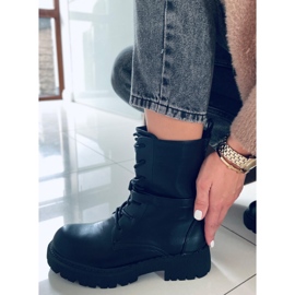 BM Botas con cordones Barkley Negro 4