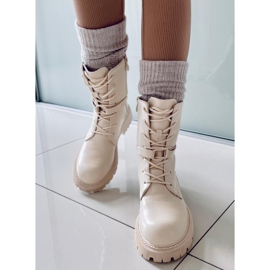 PA1 Botas con cordones Barkley Beige 3