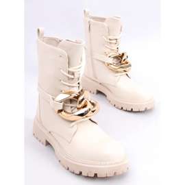 PA1 Botas con cordones Barkley Beige 4