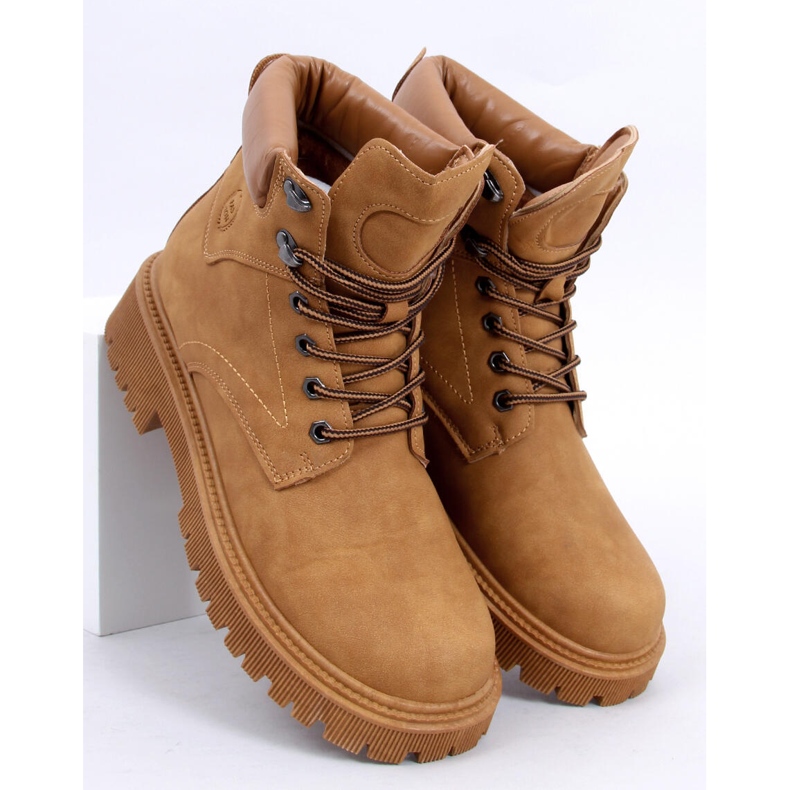 Botas cazadoras insuladas Basco Camel beige 1