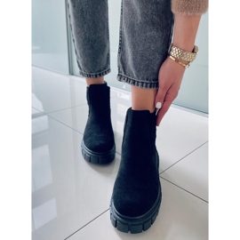 PA1 Botas Jodhpur de mujer Leigh Black negro 4