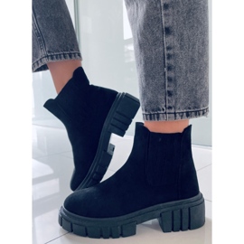 PA1 Botas Jodhpur de mujer Leigh Black negro 2