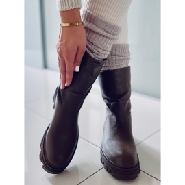 PA1 Botas con parte superior recta Bunton Army Green marrón caqui 2