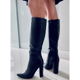 PA1 Tacones altos Tiffany negros clásicos 2