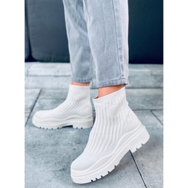 PA1 Calcetines altos tobilleros Silva Beige 1