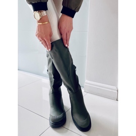 PA1 Botas de montar para mujer Gibbs Army Green verde 4