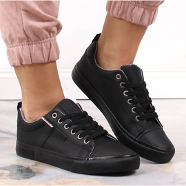 Deportivas negras de ecopiel Big Star KK274006 negro 8
