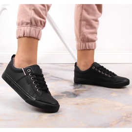 Deportivas negras de ecopiel Big Star KK274006 negro 7