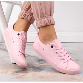 Deportivas mujer rosa empolvado Big Star LL274022 rosado 6