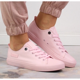 Deportivas mujer rosa empolvado Big Star LL274022 rosado 8