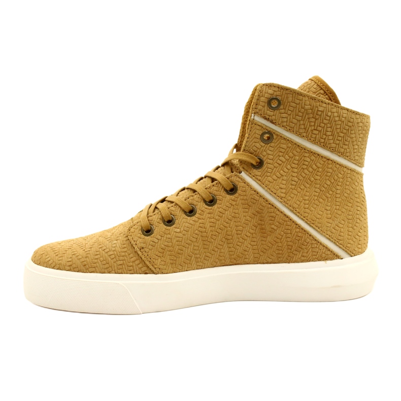 Zapatillas Supra Camino M 08098-722 beige amarillo 4