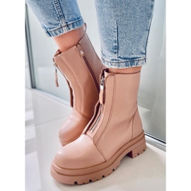 PA1 Botas Mujer Celeritas Nude beige rosado 5