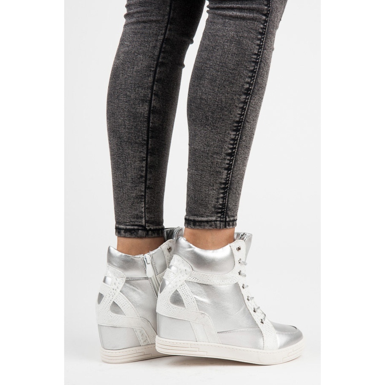 Vinceza Botines Atados gris 2 Vinceza Botines Atados gris 2