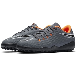 Calzado de fútbol Nike Hypervenom PhantomX 3 gris sombras de grey 1