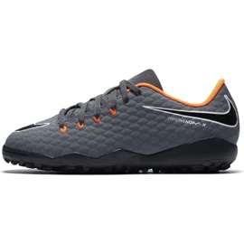 Calzado de fútbol Nike Hypervenom PhantomX 3 gris tonos de gris 2