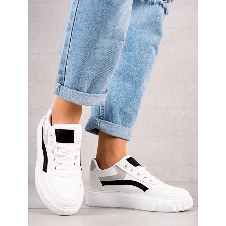 Weide Zapatos casuales en la plataforma blanco 1 Weide Zapatos casuales en la plataforma blanco 1