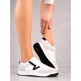 TRENDI zapatillas deportivas de moda blanco multicolor 1