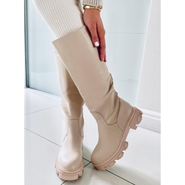 PA1 Botas con cadena July Beige 2 PA1 Botas con cadena July Beige 2