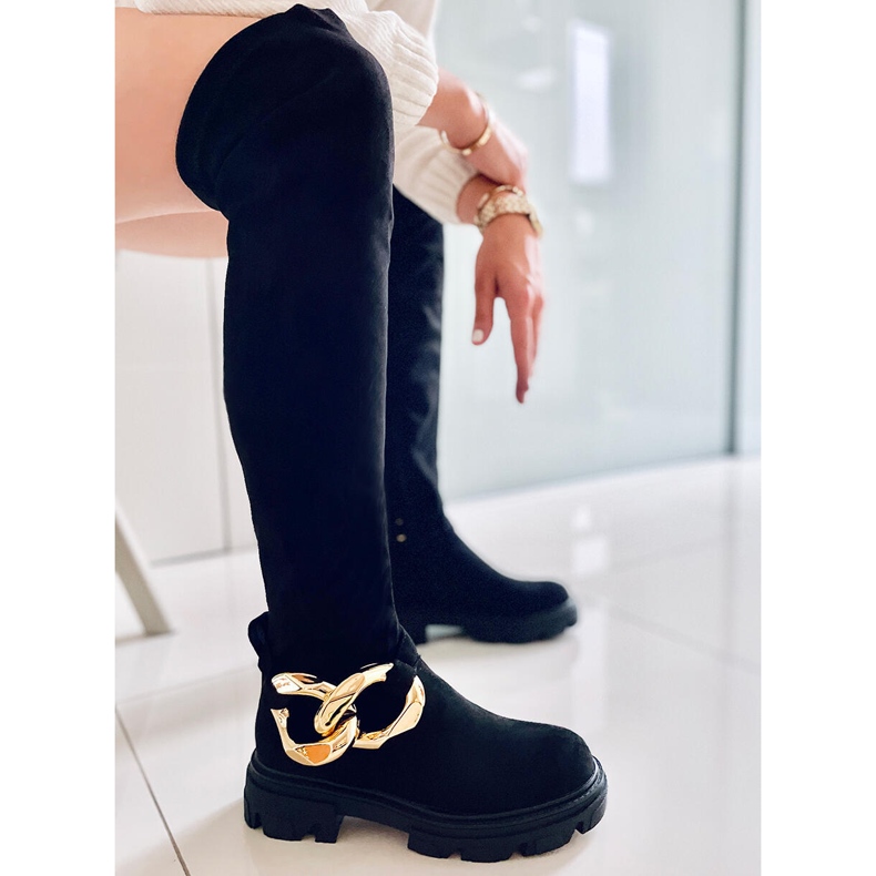 PA1 Botas de ante negro Wanted 2