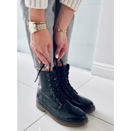 PA1 Botas charol martensiaki Mike Black Charol Pu negro 3