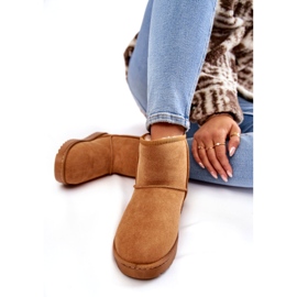FR1 Botas De Nieve Cálidas Para Mujer Marrón Claro Virginia 3