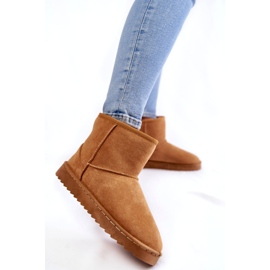 FR1 Botas De Nieve Cálidas Para Mujer Marrón Claro Virginia 1
