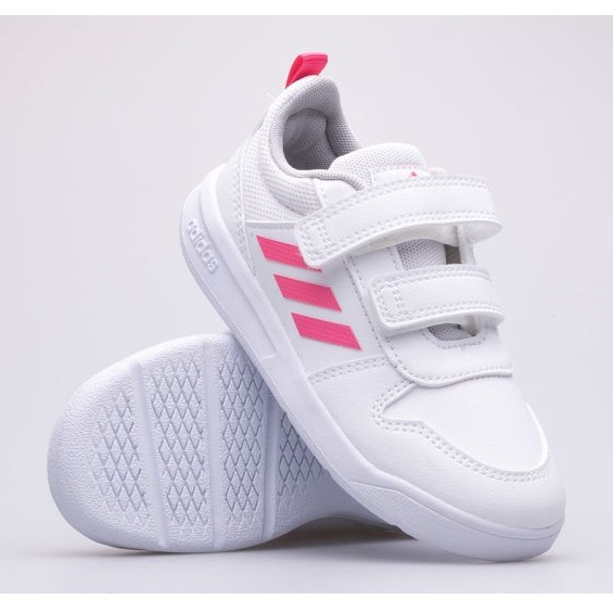 Zapatillas adidas Tensaur I Jr S24059 blanco rosado 1 Zapatillas adidas Tensaur I Jr S24059 blanco rosado 1